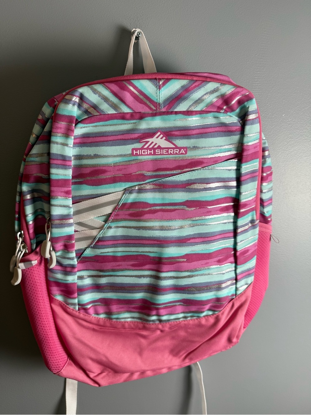 High Sierra Outburst 2.0 Backpack New With Tags "Watercolor Stripes"